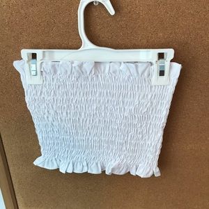 White tube top from Shein